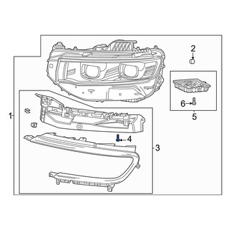 Jeep OE - Headlight Mounting Screw
