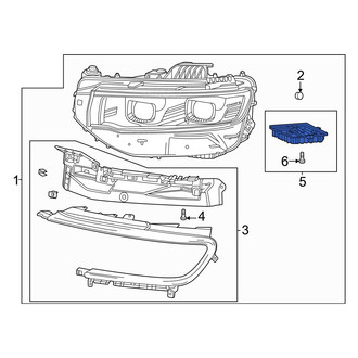 Jeep OE - Front Headlight Control Module