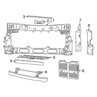 Jeep OE - Radiator Support