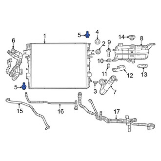 Jeep OE - Radiator Drain Plug