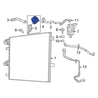 Jeep OE - Engine Auxiliary Water Pump
