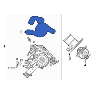 Jeep OE - Engine Water Pump Gasket