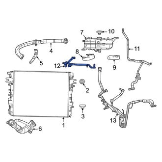 Jeep OE - Engine Coolant Pipe