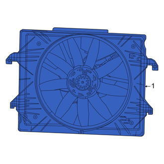 Jeep OE - Engine Cooling Fan Assembly