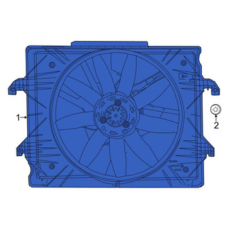 Jeep OE - Engine Cooling Fan Assembly