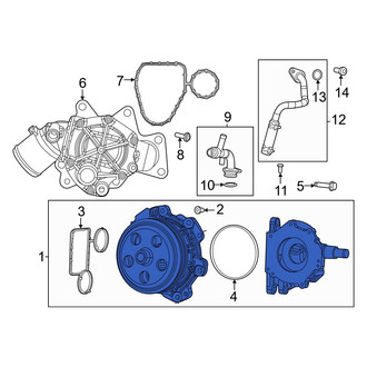 Jeep OE - Engine Water Pump