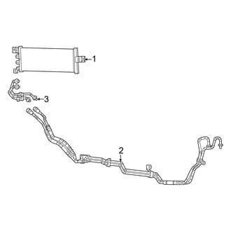 Jeep OE - Cooling - Trans Oil Cooler (Base / Obsidian / Series II / Series III / Series III Obsidian 6.4L)