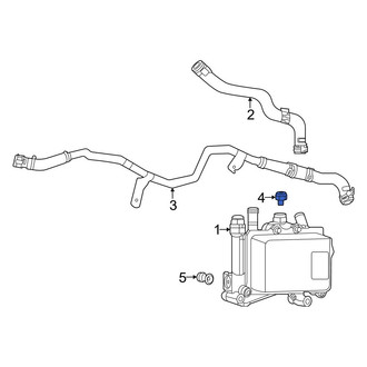 Jeep OE - Engine Coolant Pipe Adapter