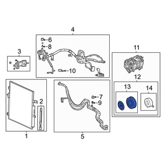 Jeep OE - A/C Compressor Clutch Pulley