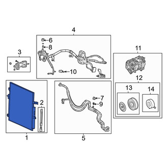 Jeep OE - A/C Condenser