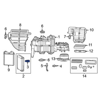 Jeep OE - Front A/C Expansion Valve
