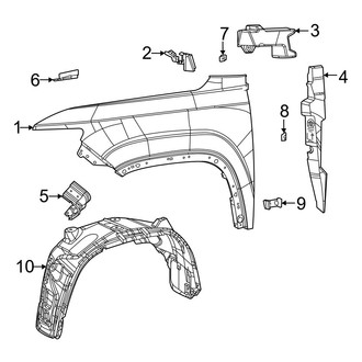 Jeep OE - Fender & Components