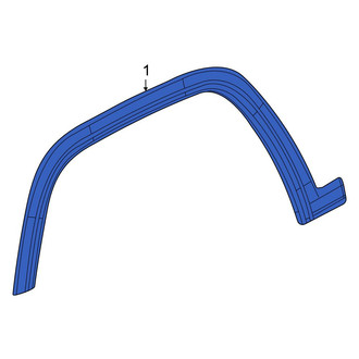 Jeep OE - Front Left Wheel Arch Molding
