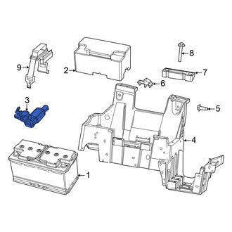 Jeep OE - Battery Cable Terminal End