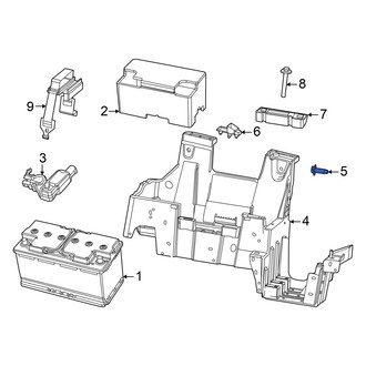 Jeep OE - Battery Tray Bolt