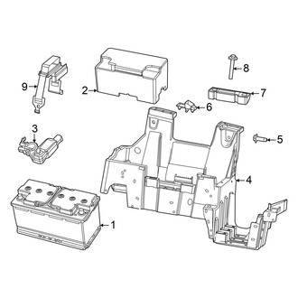Jeep OE - Electrical - Battery (12 Volt, Main)