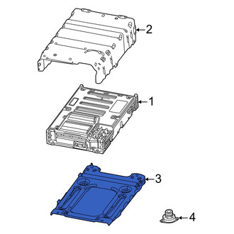 Jeep OE - Drive Motor Battery Pack Cover Bracket