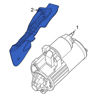 Jeep OE - Starter Heat Shield