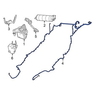Jeep OE - Air Suspension Compressor Line