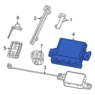 Jeep OE - Keyless Entry Receiver
