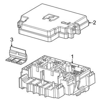 Jeep OE - Electrical - Fuse & Relay (Rear)