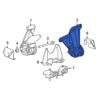 Jeep OE - Left Engine Mount