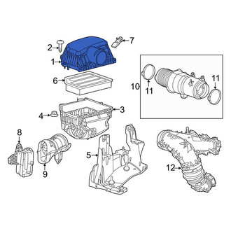 Jeep OE - Upper Air Filter Housing