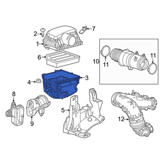Jeep OE - Lower Air Filter Housing