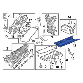 Jeep OE - Engine Oil Pan Baffle