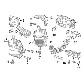 Jeep OE - Engine & Transmission Mounting