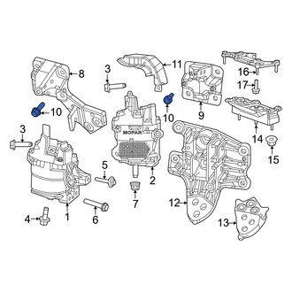 Jeep OE - Automatic Transmission Mount Bolt