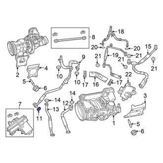 Jeep OE - Turbocharger Oil Line O-Ring