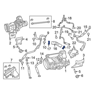 Jeep OE - Turbocharger Coolant Line Clamp