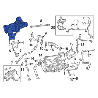 Jeep OE - Rear Turbocharger