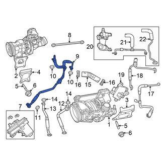 Jeep OE - Turbocharger Oil Line