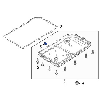 Jeep OE - Automatic Transmission Case Plug