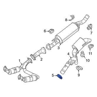 Jeep OE - Exhaust Muffler Clamp
