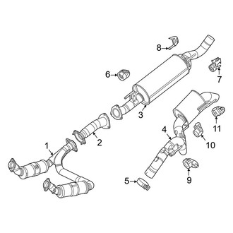 Jeep OE - Exhaust System - Exhaust Components