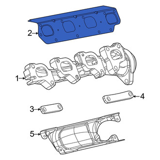 Jeep OE - Left Exhaust Manifold Gasket