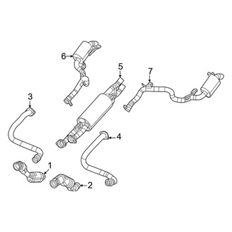 Jeep OE - Exhaust System - Exhaust Components