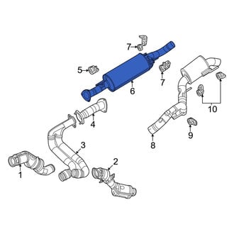 Jeep OE - Exhaust Muffler