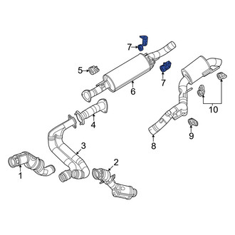 Jeep OE - Exhaust System Hanger Bracket