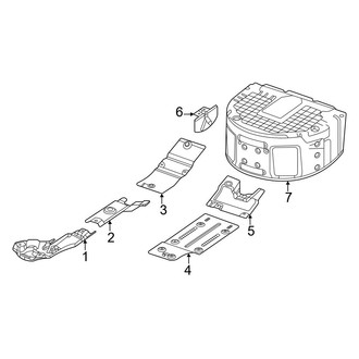 Jeep OE - Exhaust System - Heat Shields