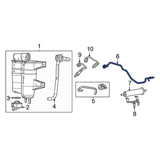 Jeep OE - Evaporative Emissions System Lines