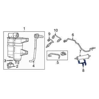 Jeep OE - Secondary Air Injection Solenoid Bracket