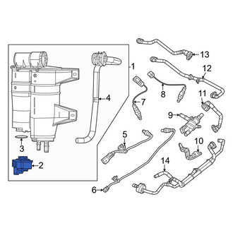 Jeep OE - Evaporative Emissions System Leak Detection Pump
