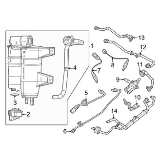 Jeep OE - Emission System - Emission Components (3.0L)