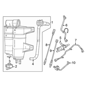 Jeep OE - Emission System - Emission Components (Base / Carbide / Series II / Series III)