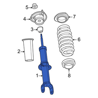 Jeep OE - Rear Suspension Strut