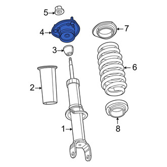 Jeep OE - Front Suspension Strut Mount